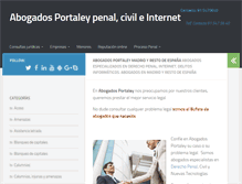 Tablet Screenshot of portaley.com